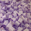 Lavender Lip Balm Caps for 0.15 oz. Lip Balm Tubes