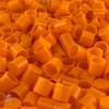 Orange Lip Balm Caps for 0.15 oz. Lip Balm Tubes