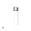 Plastic Bottles PE Squeeze Bottles with Grey Disc Top Cap -200ml (White) • 9736 Beauty Makeup Supply
