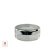 Cosmetic Jars Plastic  Beauty Containers with Lids - 20 Gram (Gold Trim / Silver Trim Acrylic Window Lids) • 3022 / 3021