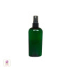 Plastic Bottles PET Cosmo Oval Liquid Bottles Black Sprayer 4 oz. (Green) • 9734SB Beauty Makeup Supply