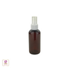 Plastic Spray Bottles PET Sprayer & Overcap  4 oz. (Amber) • 9724SW