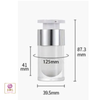 White Airless Pump Bottles Professional Skincare Packaging