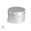 1 oz Silver Metal Tin with Lid