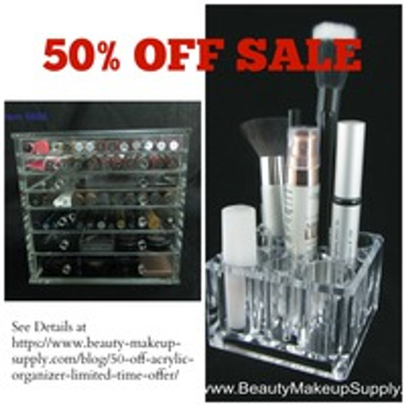 50% Off Acrylic Organizer - Limited Time Offer