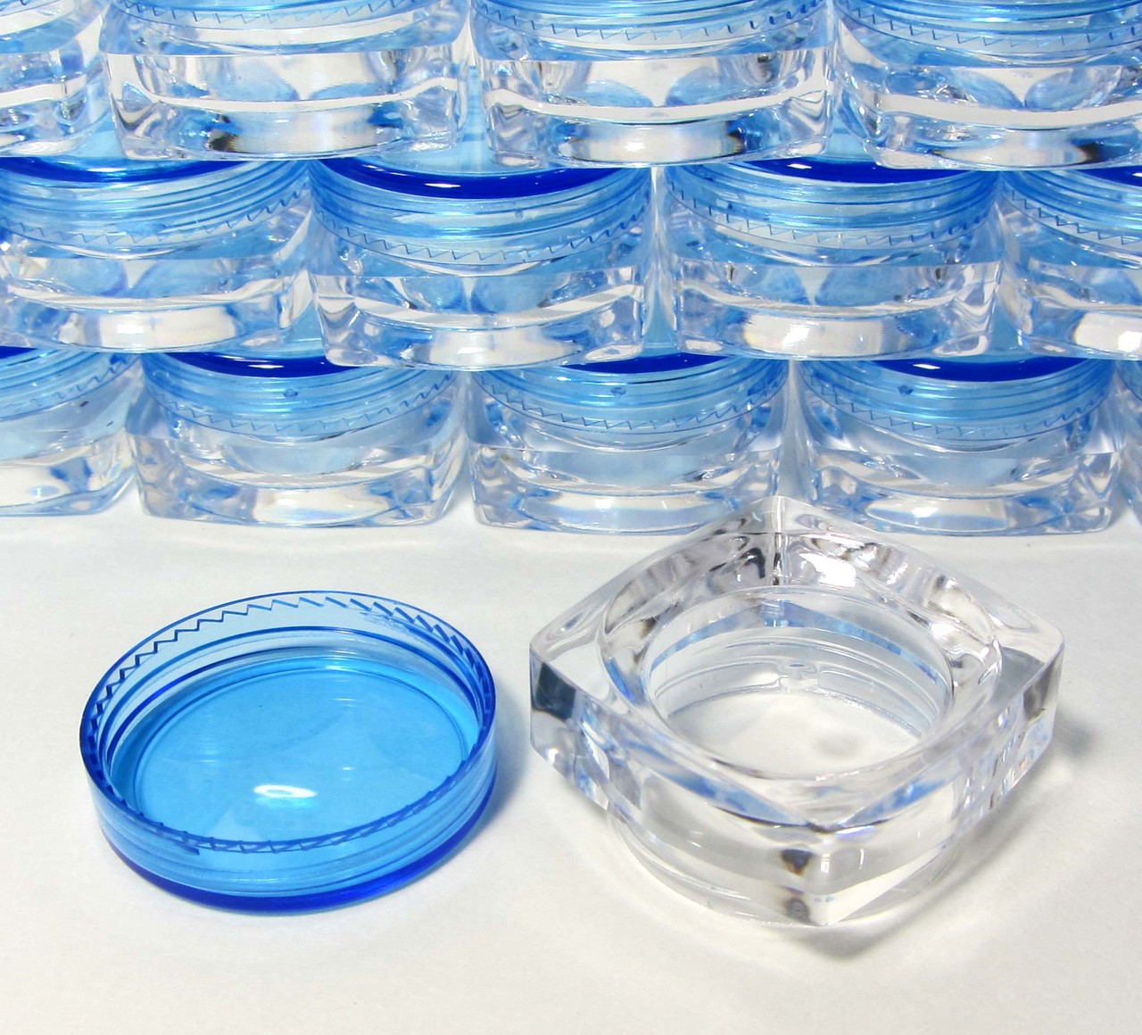 3ml empty small sample cosmetics container