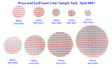 Press and Seal Foam Liner Sample Pack 