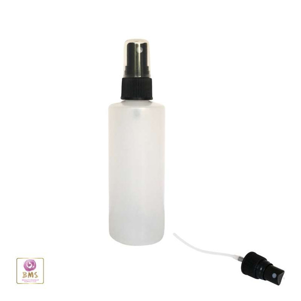Plastic Bottles LDPE Cylinder Spray Bottles 8 oz. (Natural) • 9728SB Beauty Makeup Supply