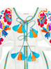 Embroidered dress "Floral fantasy"