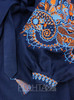 Dark blue embroidered tunic "Oriental Fairy Tale"