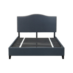 South Bay Avery Upholstered Bed Frame (Navy Blue)
