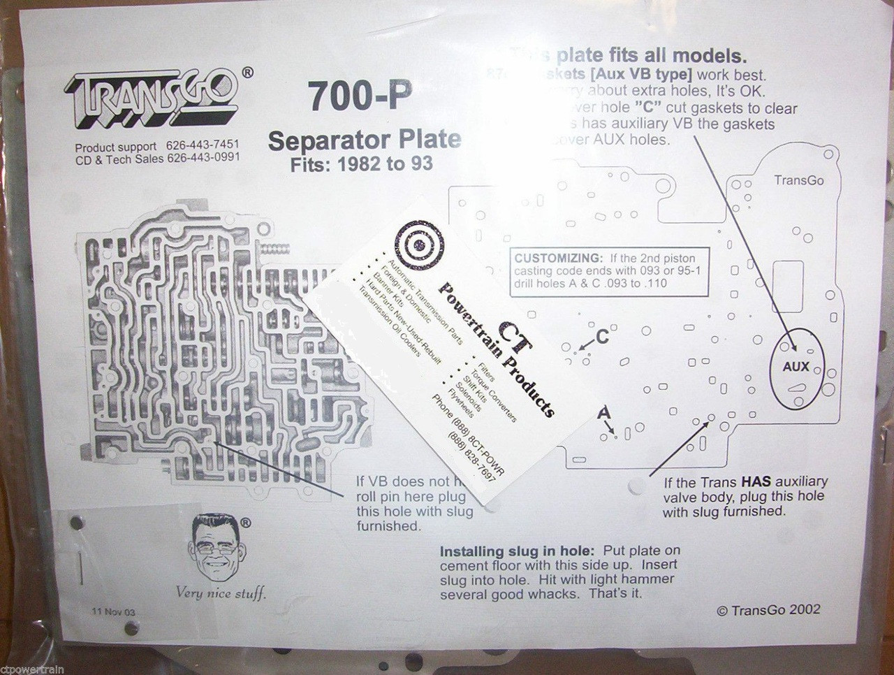 700-P TransGo Plate