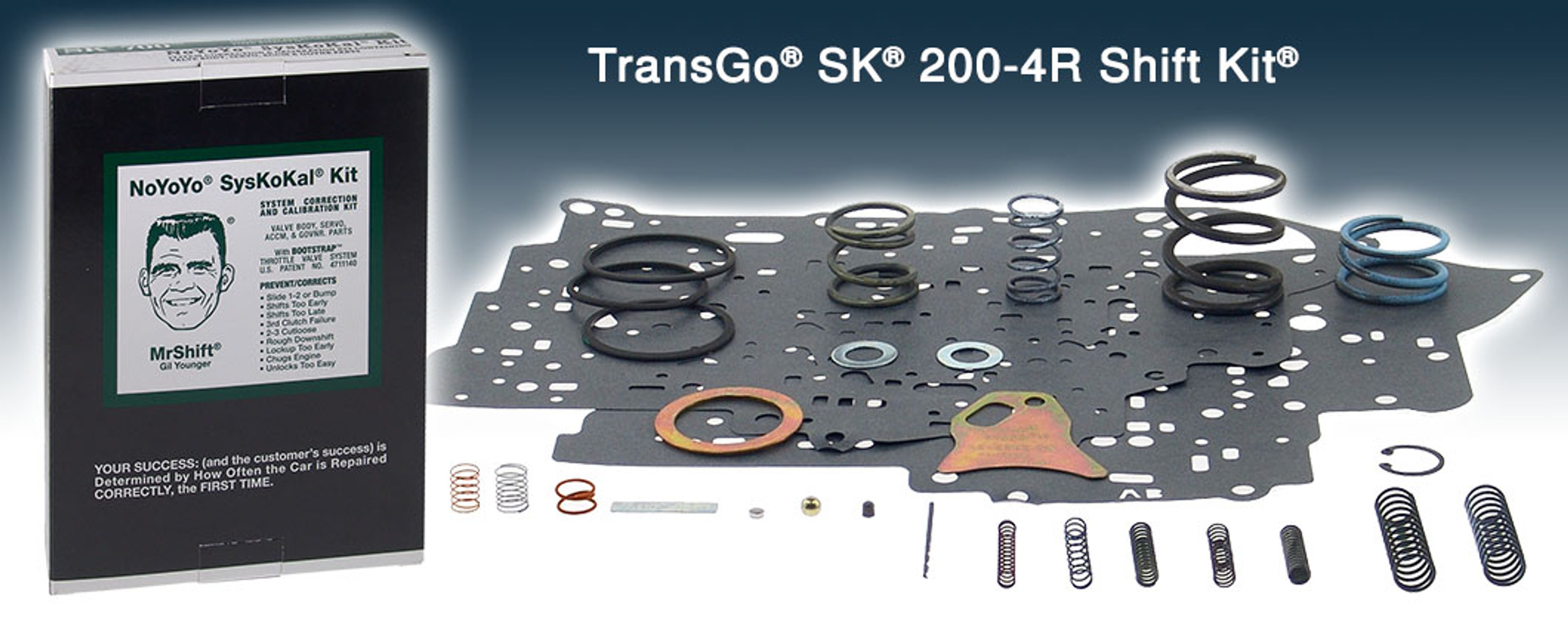 2004R 24R TransGo Shift Kit SK2004R 1981on 200R4 Auto Transmission