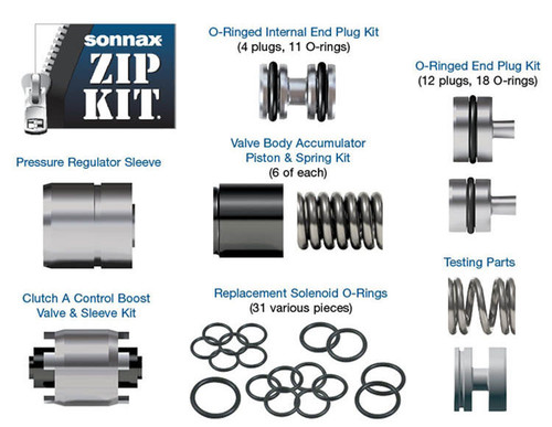 New Sonnax ZF6-6R60-ZIP Zip Kit 6R60 6R75 6R80 ZF6HP19 ZF6HP26 ZF6HP32