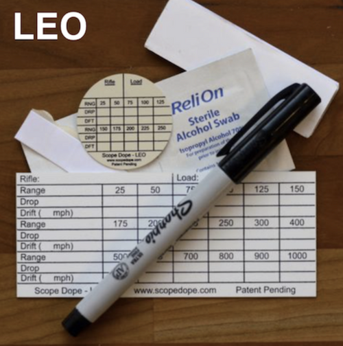 SCOPE DOPE KIT SCOPE DOPE KIT