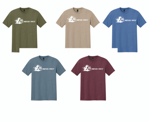 Rifles Only Front Logo T-shirt