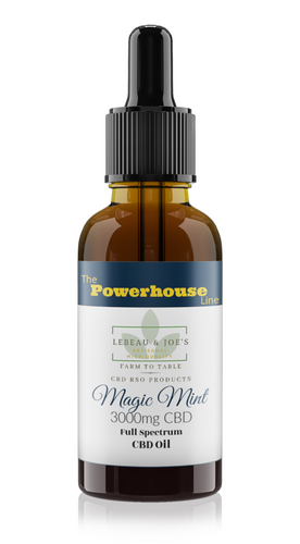 Lebeau and Joe's Powerhouse Line Magic Mint 3000mg Lebeau and Joe's Powerhouse Line Magic Mint 3000mg