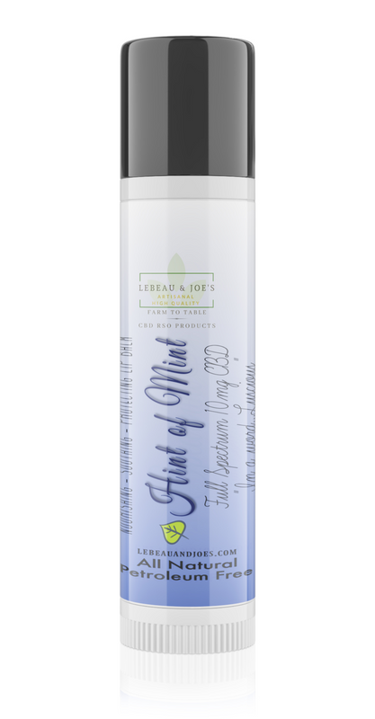 Lebeau and Joe's 10mg CBD Magic Mint Lip Balm Lebeau and Joe's 10mg CBD Magic Mint Lip Balm