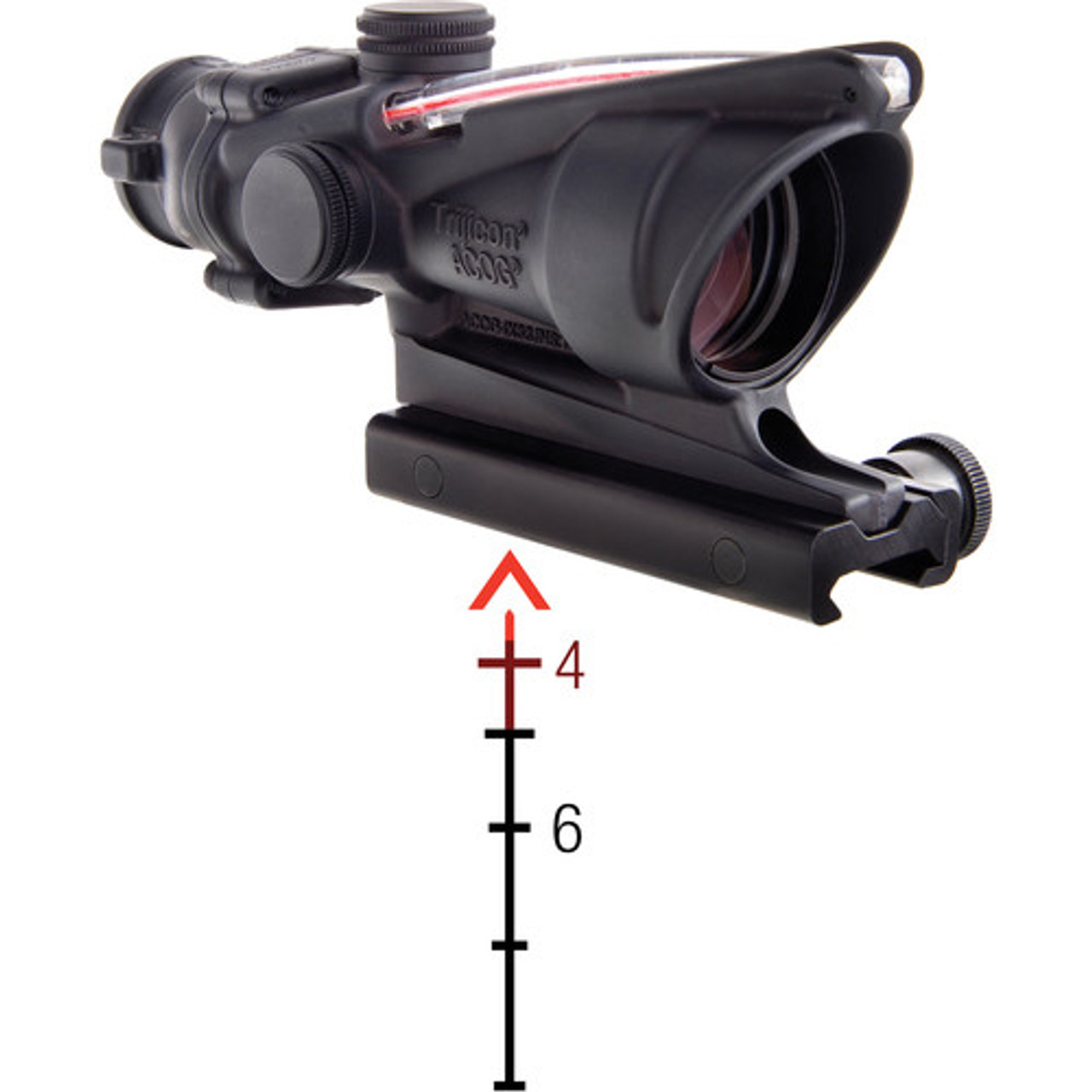 Trijicon型ACOG4倍X32赤緑青発光イルミネーテッドスコープ新品 Trijicon 4x32 ACOG Dual Illuminated Riflescope and TA31-D-100549