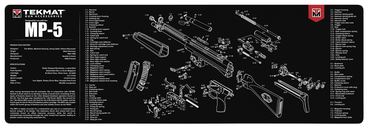 Nexgen Outfitters Tekmat Sig P238 Parts Diagram 15x 20 Ultra Premium Cleaning Mat