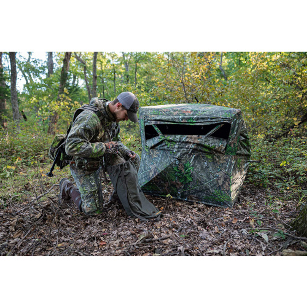 Alps OutdoorZ Deception Hunting Blind - Mossy Oak Obsession