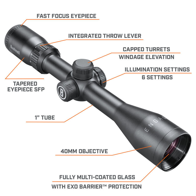 Buy Bushnell Engage 3-9x40 Illuminated Riflescope at Nexgen