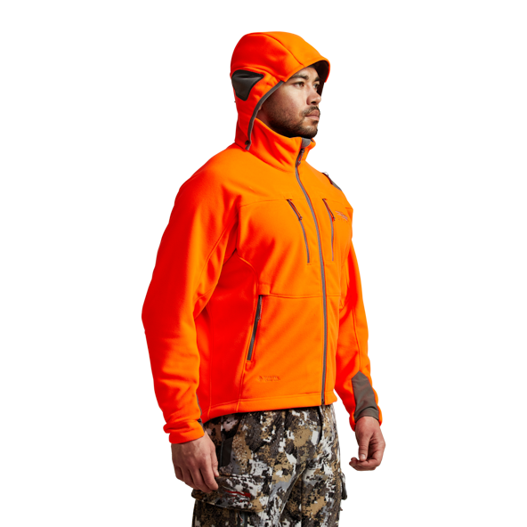 Sitka Blaze Orange Stratus Jacket 