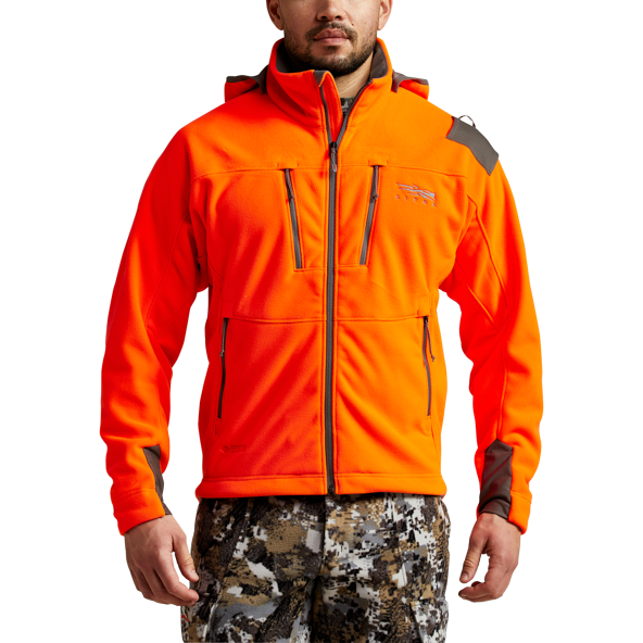 Sitka Blaze Orange Stratus Jacket 