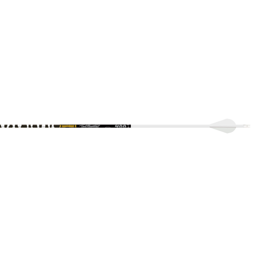 Buy Gold Tip Ted Nugent Arrows White 400 Raptor Vanes 6 pk. at