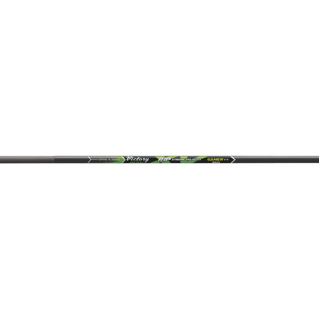 Victory RIP XV Gamer Carbon 400 Raw Shaft with Nocks and Inserts NexgenOf