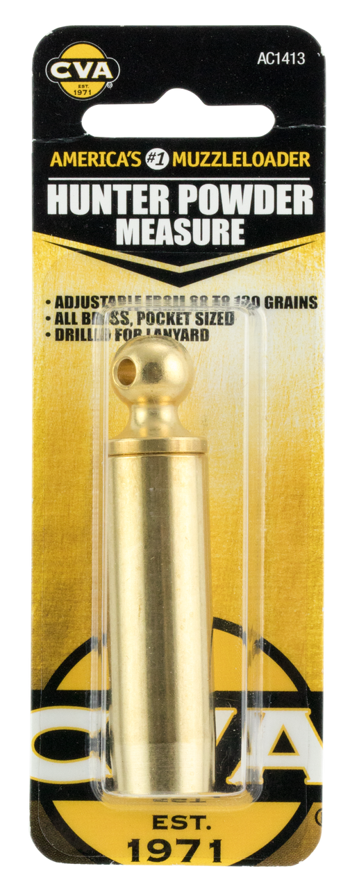 CVA Powder Flask Brass 2.5oz