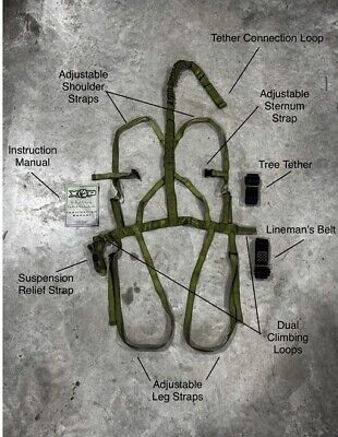 Buy XOP Ultra-Light Full Body Treestand Safety Harness at Nexgen Outfitters  | www.nexgenof.com