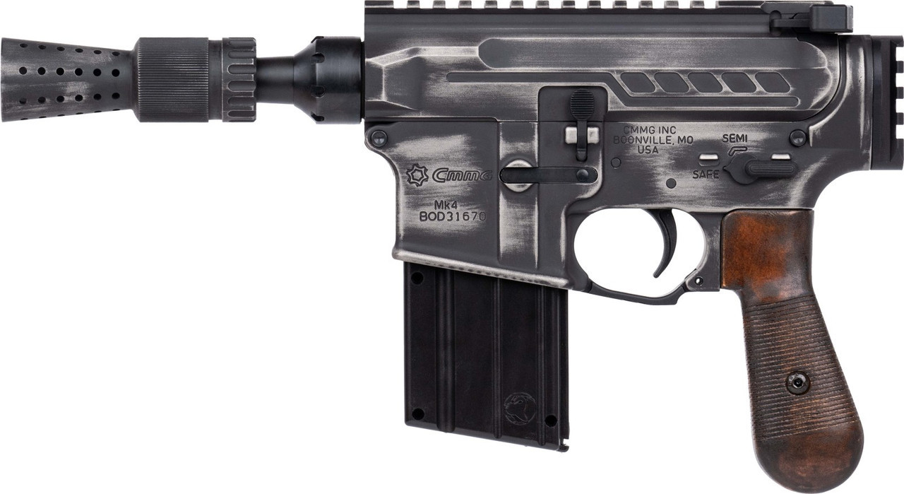 COLLECTORS CMMG DL-44 Blaster MK4 Pistol 22LR 4.5" 10+1 Han Solo Blaster-img-0