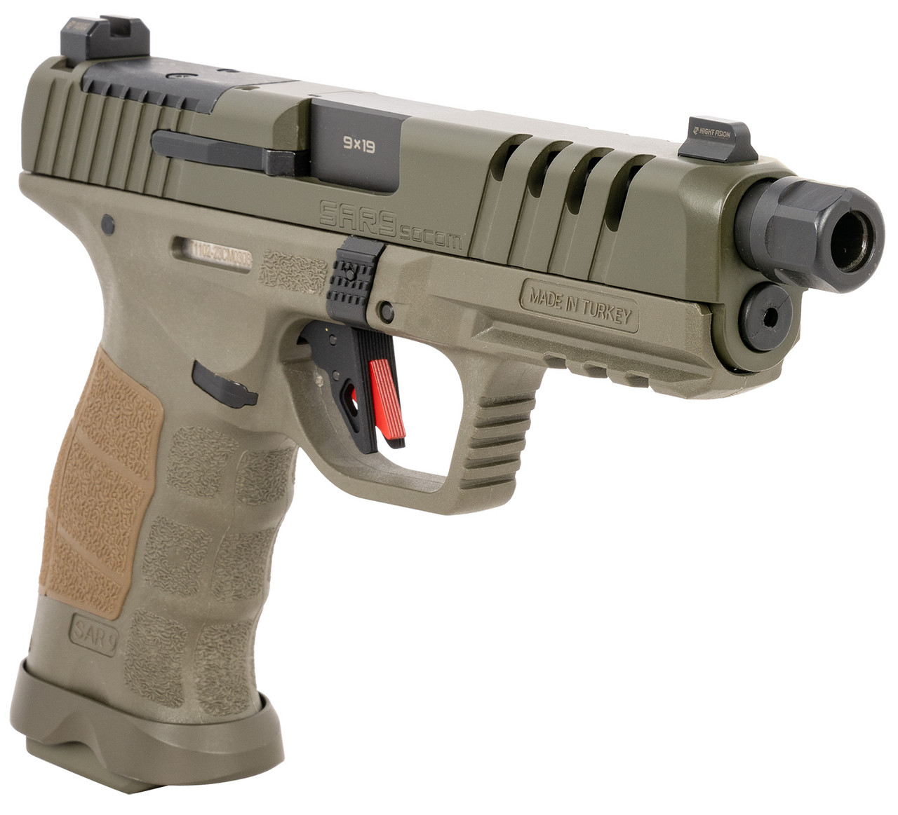 Buy SAR USA SAR9 SOCOM 9mm Luger 17+1/21+1 5.20