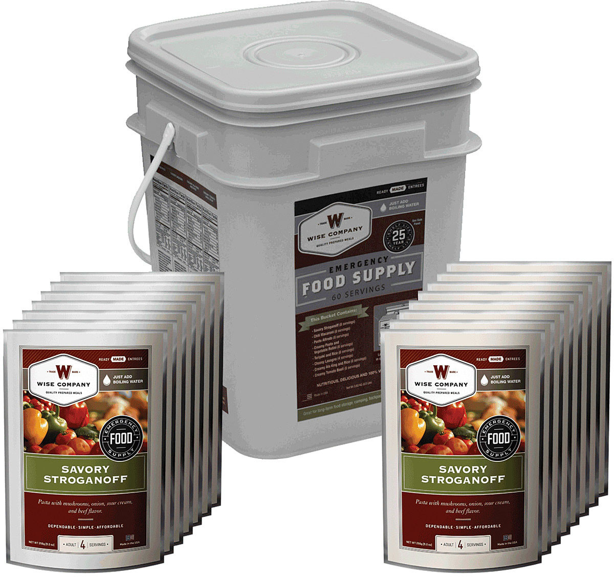 Wise Emergency Food Kit 60 Nexgen Outfitters