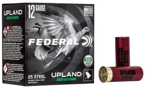 Federal Upland Steel 12 Gauge 2.75" 1 1/8 oz 6 Shot Per 25 Nexgen Outfitters Federal Upland Steel 12 Gauge 2.75" 1 1/8 oz 6 Shot Per 25 Nexgen Outfitters