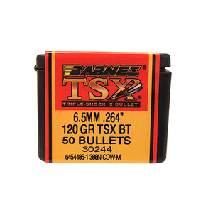 264 Caliber-6.5mm Bullets - Triple-Shock X 264 Caliber-6.5mm Bullets - Triple-Shock X