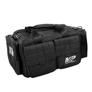 SH23940 Smith & Wesson Officer Tactical Range Bag - Black Nexgen Outfitters SH23940 Smith & Wesson Officer Tactical Range Bag - Black Nexgen Outfitters