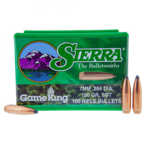Sierra GameKing 1913 7mm 150 gr SBT Bullets-100cnt Nexgen Outfitters Sierra GameKing 1913 7mm 150 gr SBT Bullets-100cnt Nexgen Outfitters