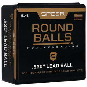 Speer Bullets .54 Cal Black Powder Lead Round Balls 224 gr. 100 pk. Nexgen Outfitters Speer Bullets .54 Cal Black Powder Lead Round Balls 224 gr. 100 pk. Nexgen Outfitters