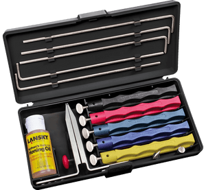 Lansky Deluxe 5-Stone Sharpener System Nexgen Outfitters Lansky Deluxe 5-Stone Sharpener System Nexgen Outfitters