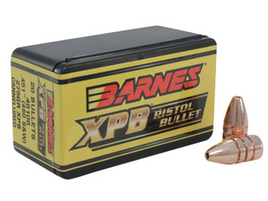 Barnes Bullets XPB .460 S&W Mag 275 gr Hollow Point Flat Base Bullets -20cnt Nexgen Outfitters Barnes Bullets XPB .460 S&W Mag 275 gr Hollow Point Flat Base Bullets -20cnt Nexgen Outfitters
