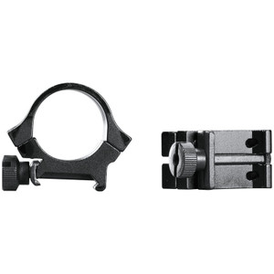 Weaver Quad-Lock, 1" Medium Rings, Black Nexgen Outfitters