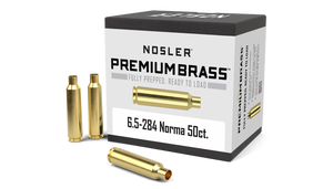 Nosler 6.5-284 Norma Unprimed Rifle Brass 50cnt-10190 Nexgen Outfitters