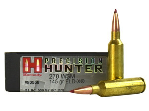 Hornady Precision Hunter .270 Winchester Short Magnum 162gr ELD-X 20Rnd Rifle Ammunition Nexgen Outfitters Hornady Precision Hunter .270 Winchester Short Magnum 162gr ELD-X 20Rnd Rifle Ammunition Nexgen Outfitters
