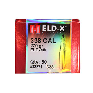 Hornady ELD-X .338 Cal 270 gr Bullets-50cnt Nexgen Outfitters Hornady ELD-X .338 Cal 270 gr Bullets-50cnt Nexgen Outfitters