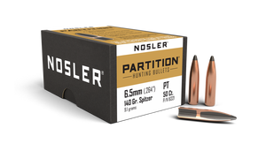 Nosler Partition 16321 6.5mm 140 gr Spitzer Bullets-50cnt Nexgen Outfitters Nosler Partition 16321 6.5mm 140 gr Spitzer Bullets-50cnt Nexgen Outfitters