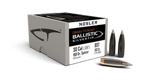Nosler Ballistic Silver Tip 51160 .30 Cal 168 gr Spitzer Bullets-50cnt Nexgen Outfitters Nosler Ballistic Silver Tip 51160 .30 Cal 168 gr Spitzer Bullets-50cnt Nexgen Outfitters