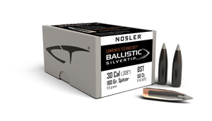 Nosler Ballistic Silver Tip 51170 .30 Cal 180 gr Spitzer Bullets-50cnt Nexgen Outfitters Nosler Ballistic Silver Tip 51170 .30 Cal 180 gr Spitzer Bullets-50cnt Nexgen Outfitters