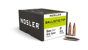Nosler Ballistic Tip Hunting 24095 6mm 95 gr Spitzer Bullets-50cnt Nexgen Outfitters Nosler Ballistic Tip Hunting 24095 6mm 95 gr Spitzer Bullets-50cnt Nexgen Outfitters